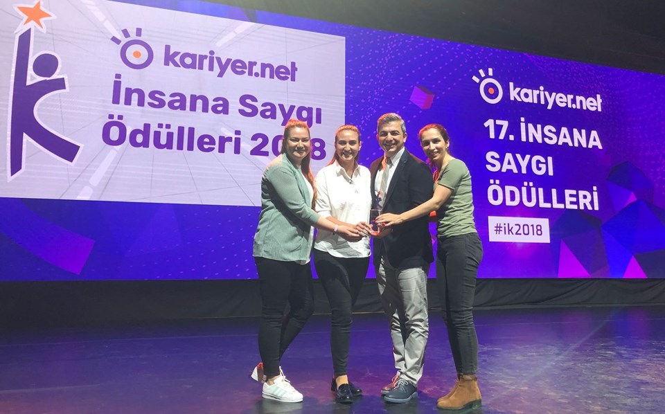 Doğuş İK ekibi zirvede: Mine Çarıkçı, Pelin Kolik, Deniz Doğan ve Aydan Kırmaz