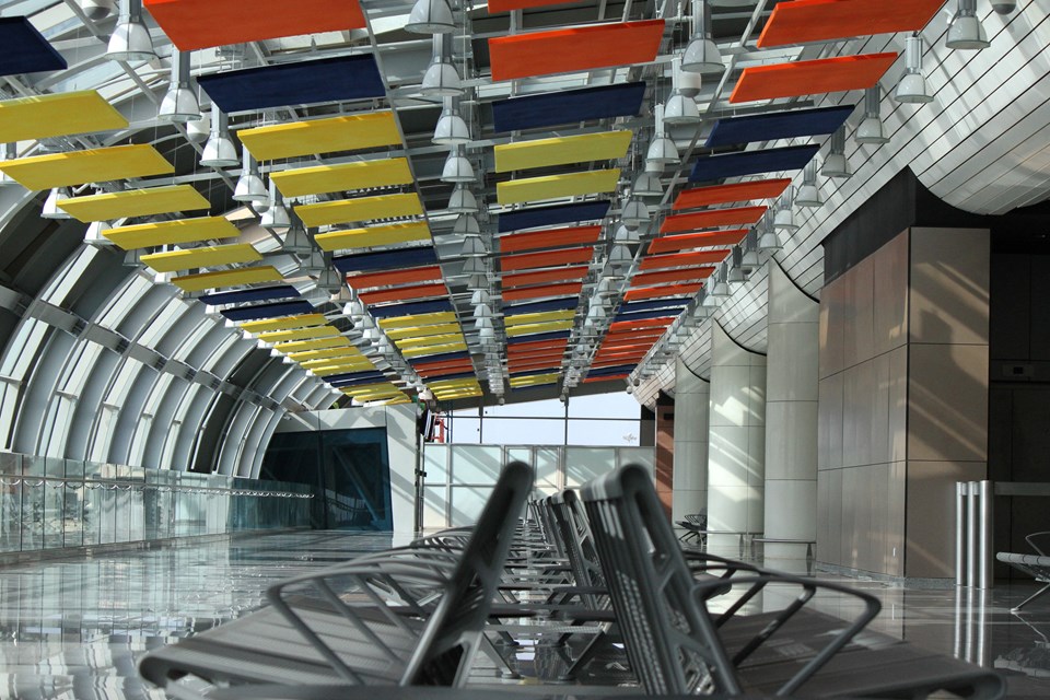 Terminal binasının büyüklüğü, 42 bin metrekare