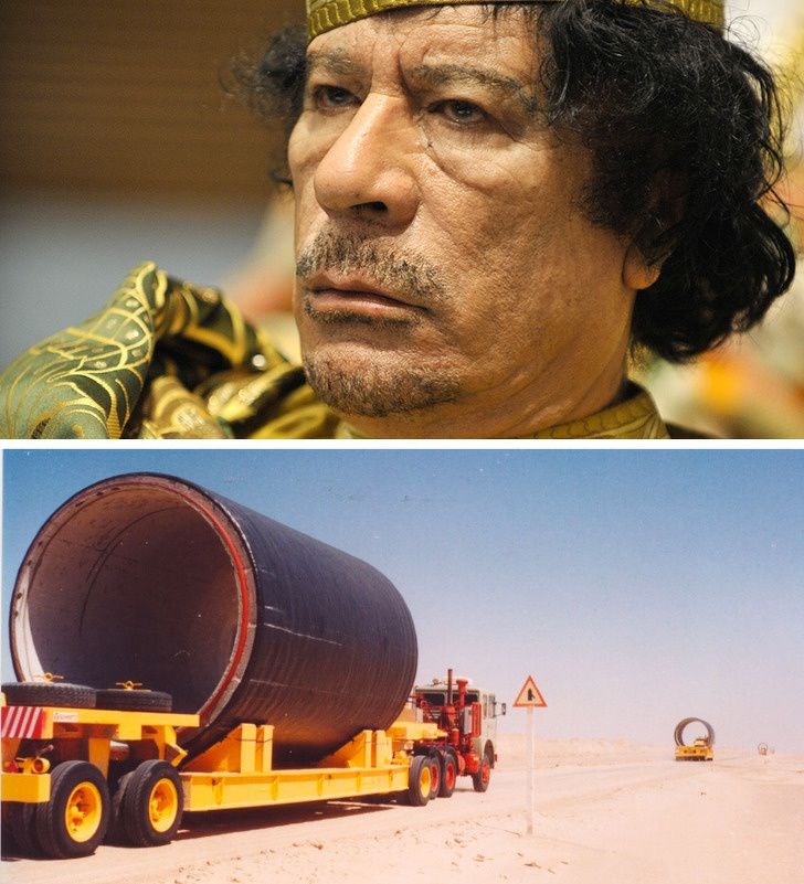 8. MUAMMER KADDAFİ (200 MİLYAR DOLAR)