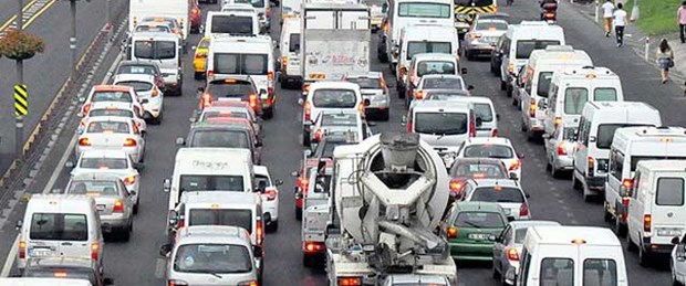 Trafikteki araç sayısı 17 milyonu geçti