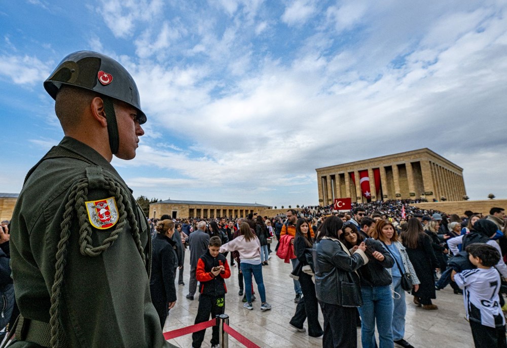 Anıtkabir'e 10 Kasım'da rekor ziyaret - 4