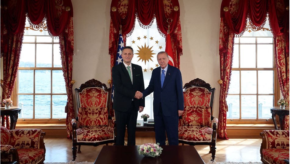 Cumhurbaşkanı Erdoğan Bosna Hersek lideri Becirov ile görüştü: