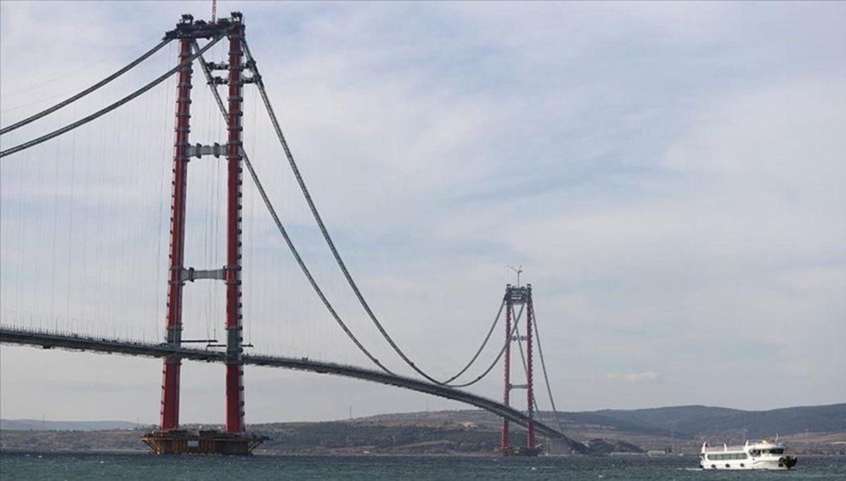 1915 Çanakkale Köprüsü'ne son tabliye