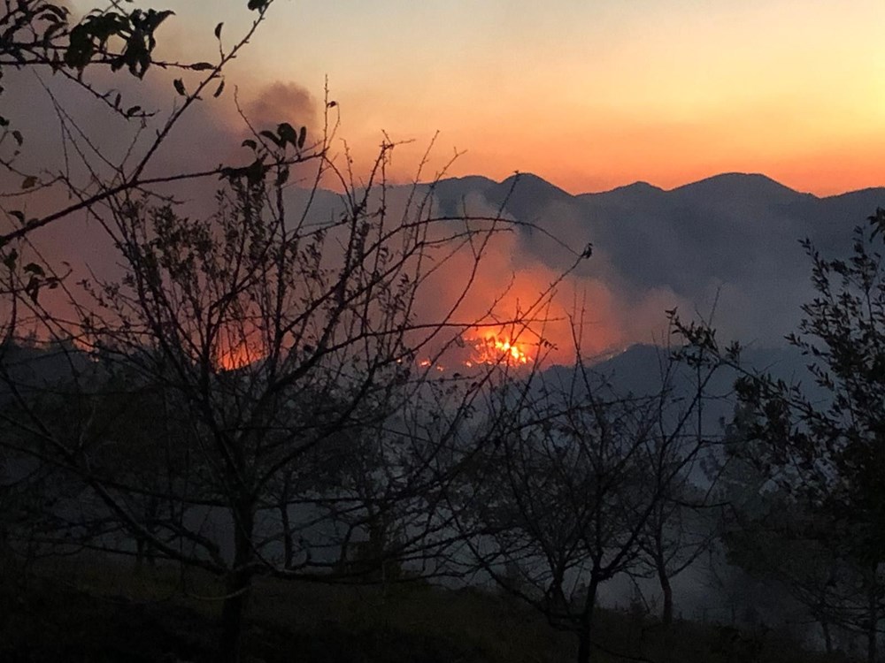 Adana Kozan'daki orman yangını 3. gününde - 12