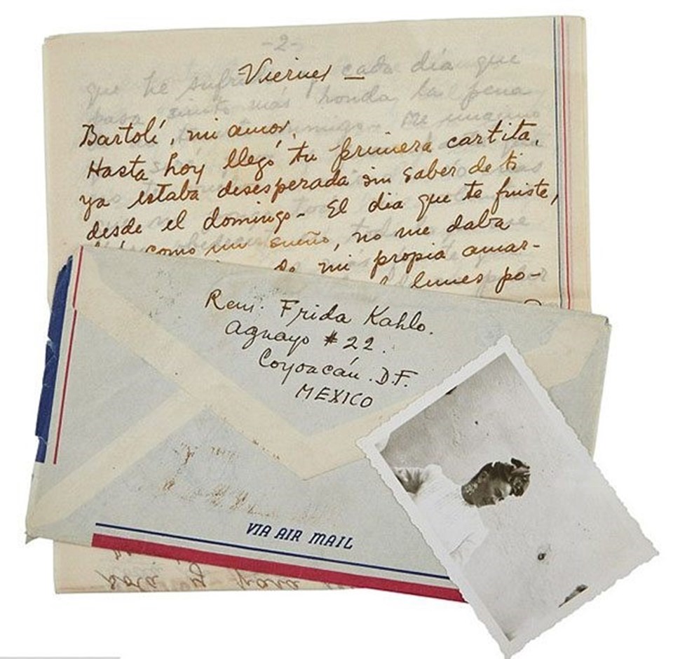 Frida'nın gizli aşk mektupları açık artırmada satıldı - 2