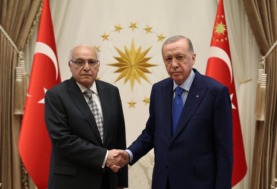 Cumhurbaşkanı Erdoğan yabancı konukları kabul etti - 1