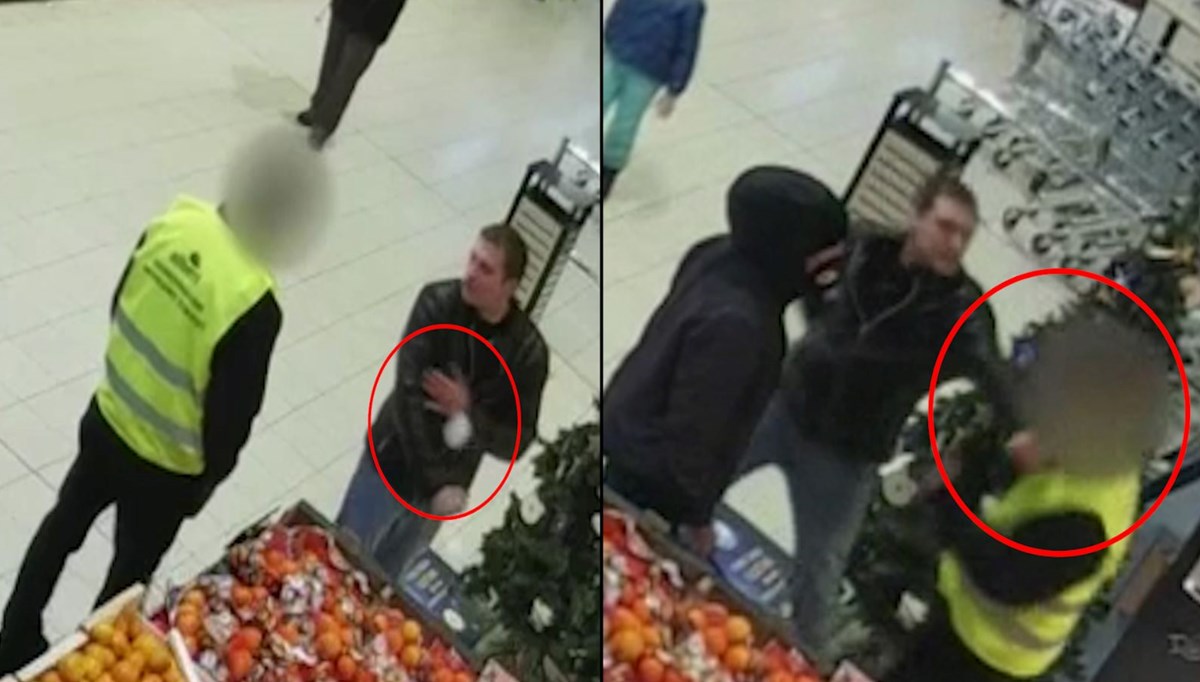 Maske uyarısı yapan görevlinin çenesini kırdı