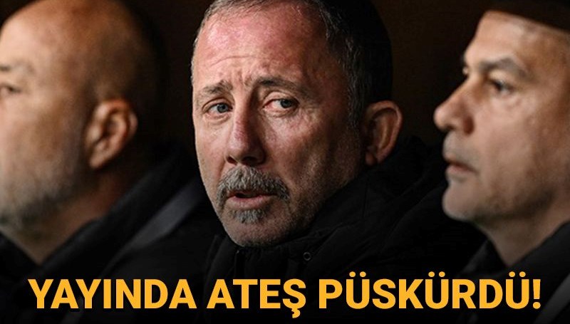 Sergen Yalçın yayında ateş püskürdü