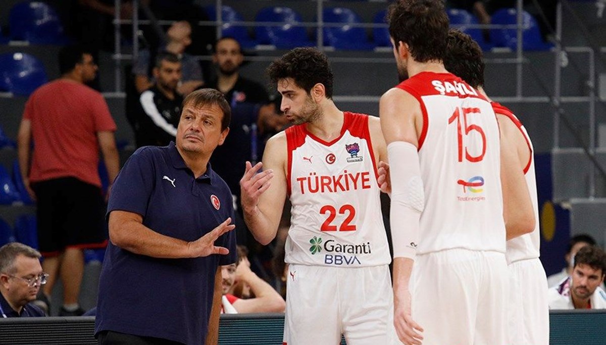 12 Dev Adam'ın EuroBasket 2022'deki rakibi belli oldu