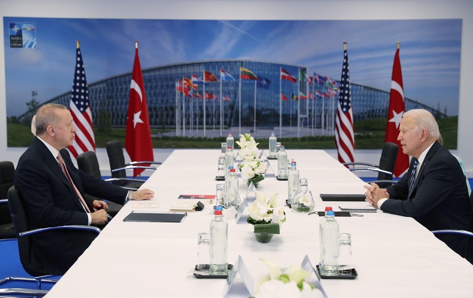 Cumhurbaşkanı Erdoğan, Biden'la görüştü - 1