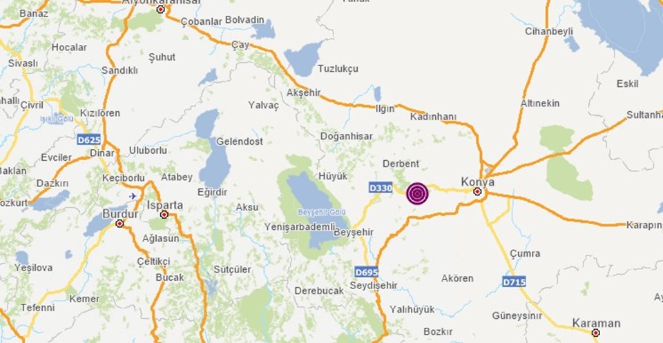 SON DAKİKA HABERİ: Konya'da 5,1 büyüklüğünde deprem - 1