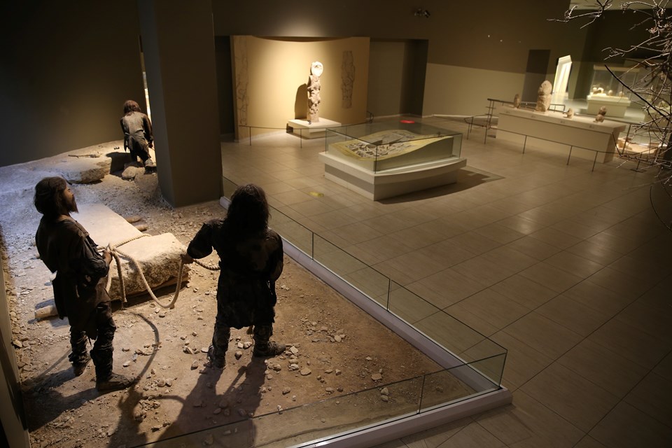 Şanlıurfa Müzesi'ndeki 12 bin yıllık eserler depremi hasarsız atlattı - 3