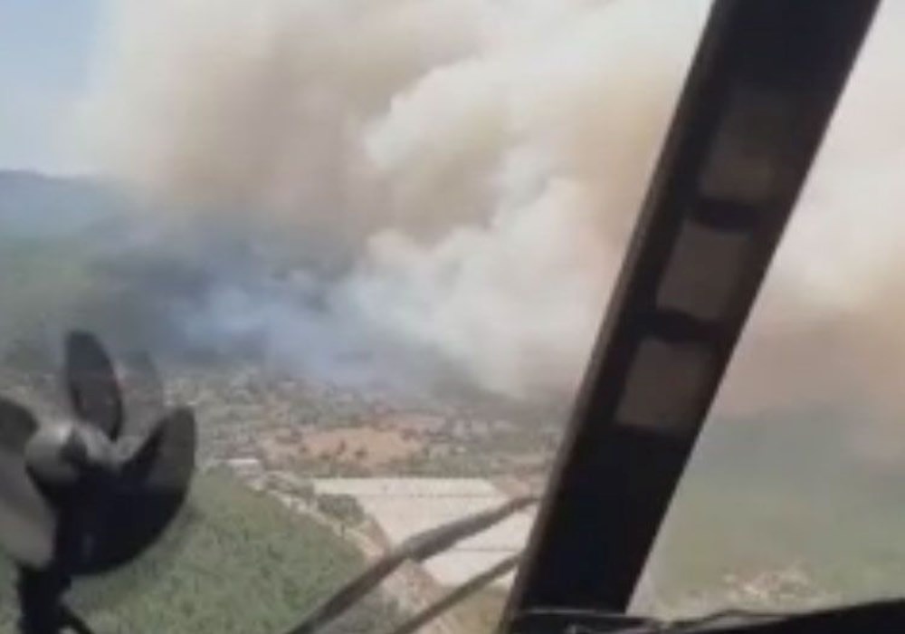 İzmir, Kahramanmaraş ve Karaman'da orman yangını! Uçaklar ve helikopterler bölgede, İzmir'deki yangında vatandaşlar tahliye ediliyor - 2