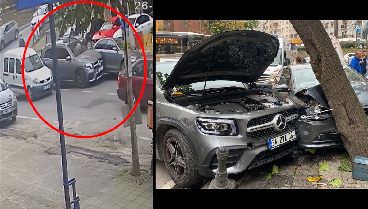 Fren yerine gaza bastı, facianın eşiğinden dönüldü