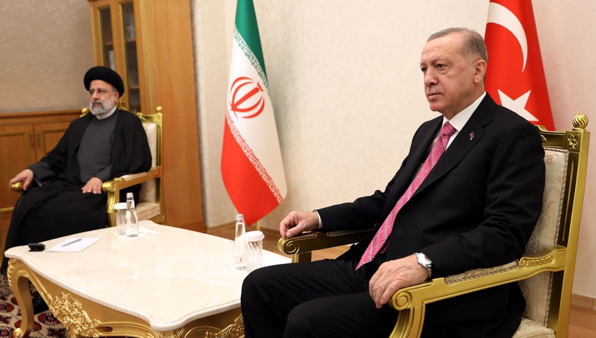 Cumhurbaşkanı Erdoğan, İran Cumhurbaşkanı Reisi ile bir araya geldi