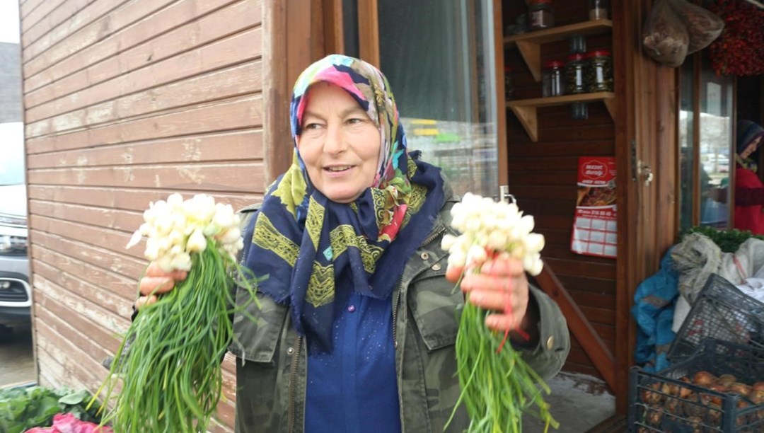 Köy hayatı şehirdeki pazarlarla ayakta kalıyor: "Ne satıyorsam kendim üreterek satıyorum"
