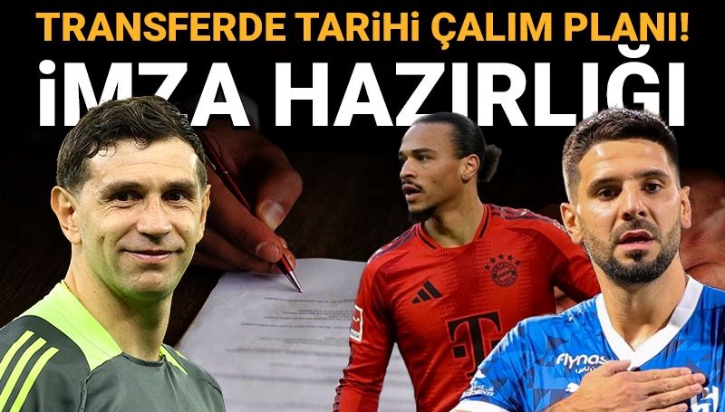 Transferde tarihi çalım planı