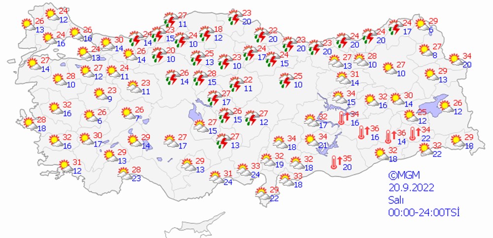 Yarın hava durumu nasıl olacak? Meteoroloji'den İstanbul için yağış tahmini (17-21 Eylül hava durumu raporu) - 6