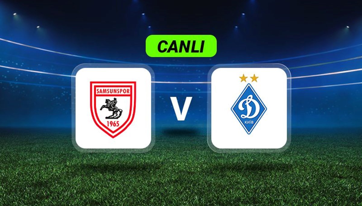 Canlı Anlatım: Samsunspor-Dinamo Kiev maçı