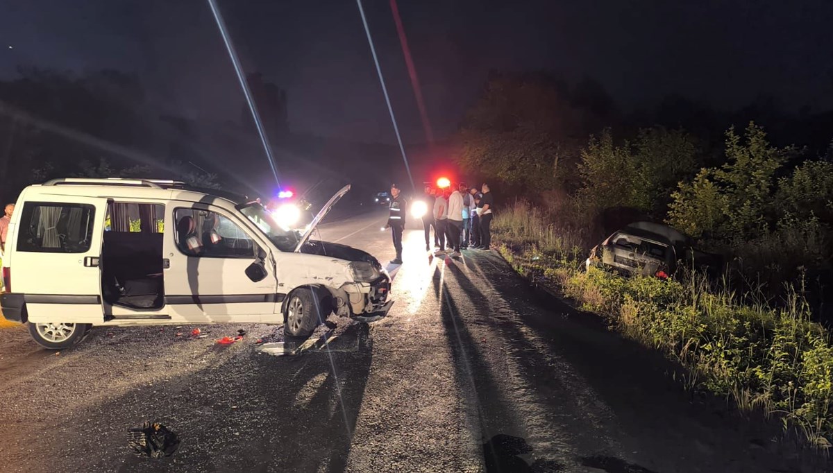 Bartın'da trafik kazası: Sekiz yaralı