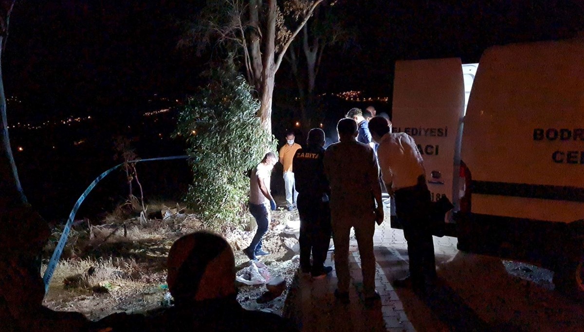 Bodrum'da kum dolu çuvalın içinden ceset çıktı