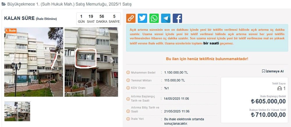 Yarı fiyatına ihaleyle konut satışı... İşte ayrıntılar - 9