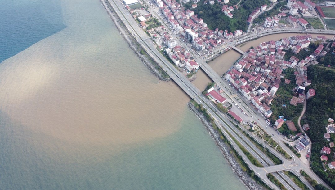 Karadeniz'in rengi değişti