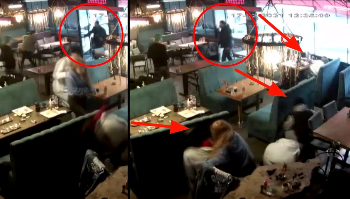 Park yeri yüzünden kafeteryada kurşun yağdırdı