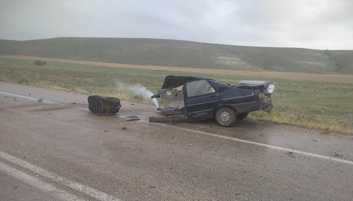 Ankara'da trafik kazası: 1 ölü Ankara'da trafik kazası: 1 ölü