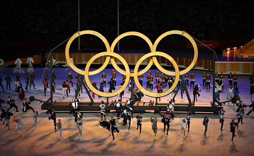 2020 Tokyo Olimpiyatları görkemli açılış töreniyle başladı - 66