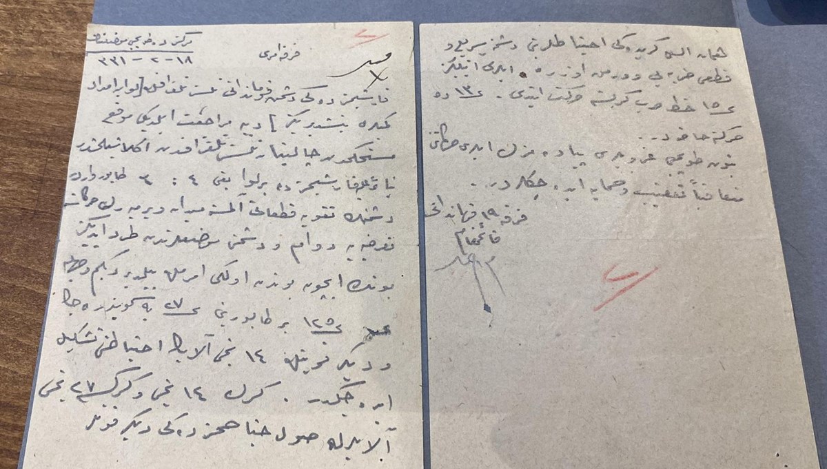 Düşmanın telgraf konuşmaları ele geçirilmiş Düşmanın telgraf konuşmaları ele geçirilmiş