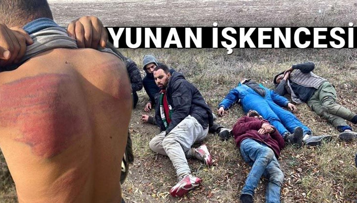 Yunanistan'dan göçmenlere işkence