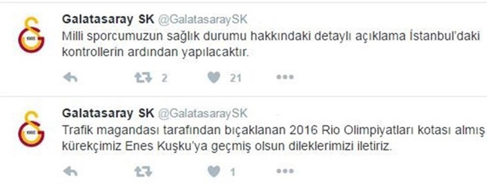 Galatasaraylı milli sporcu bıçaklandı - 1