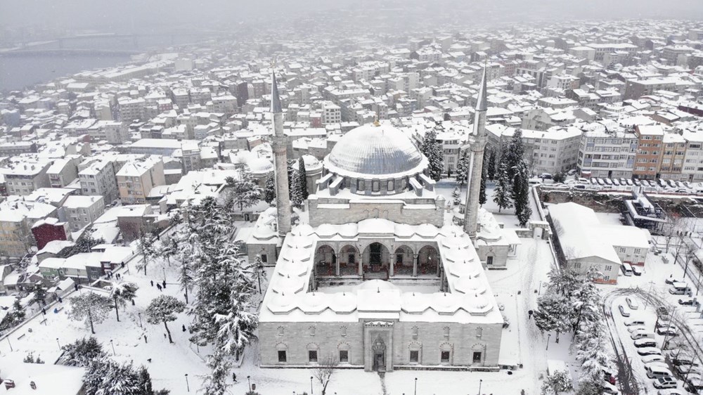 İstanbul'dan kartpostallık kar manzaraları - 20