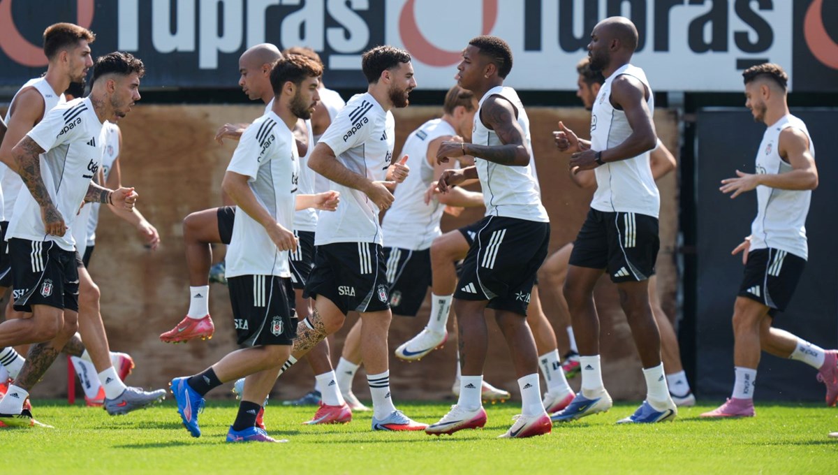 Beşiktaş'ta üç futbolcu antrenmana çıkmadı