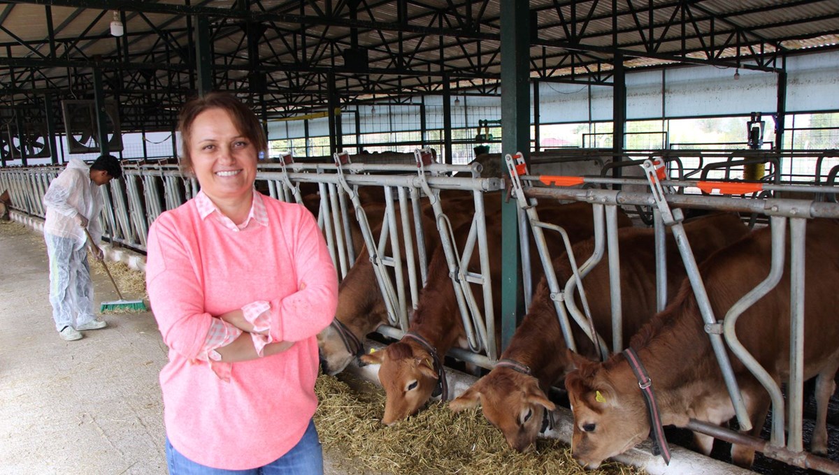 20 yıl inşaatta çalıştıktan sonra Danimarka'dan inek getirtip kendi işinin patronu oldu
