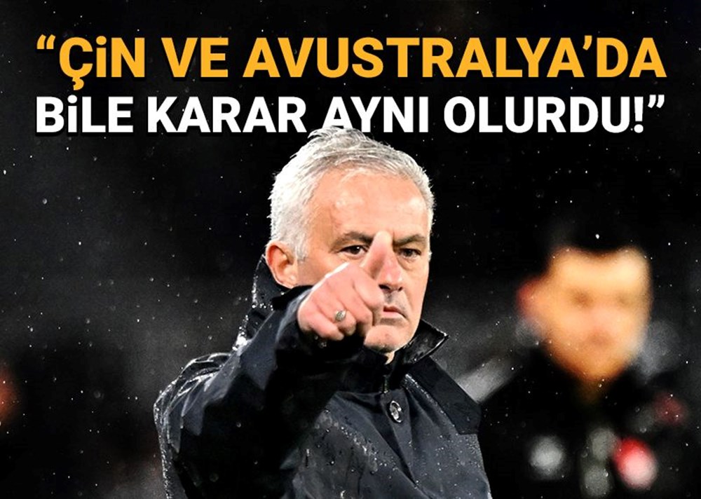 Jose Mourinho'dan Trabzonspor maçı sonrası VAR yansısı: "Dünyanın her yerinde penaltı" 72 f5s52PDwTkW1OEONsTAY3g