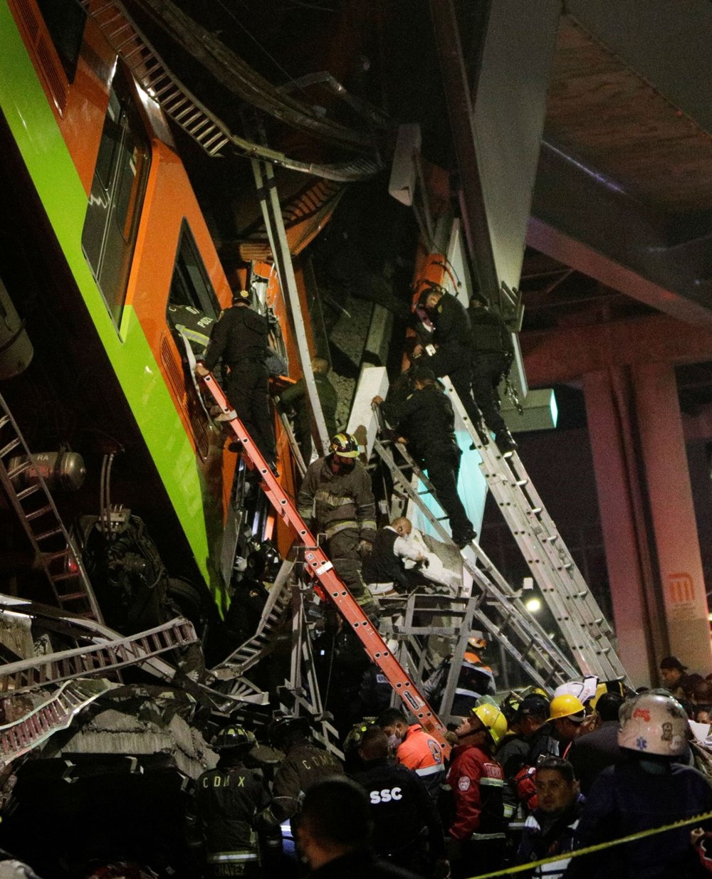 SON DAKİKA HABERİ: Meksika'da metro kazası: 15 kişi öldü, 70 kişi yaralandı - 4