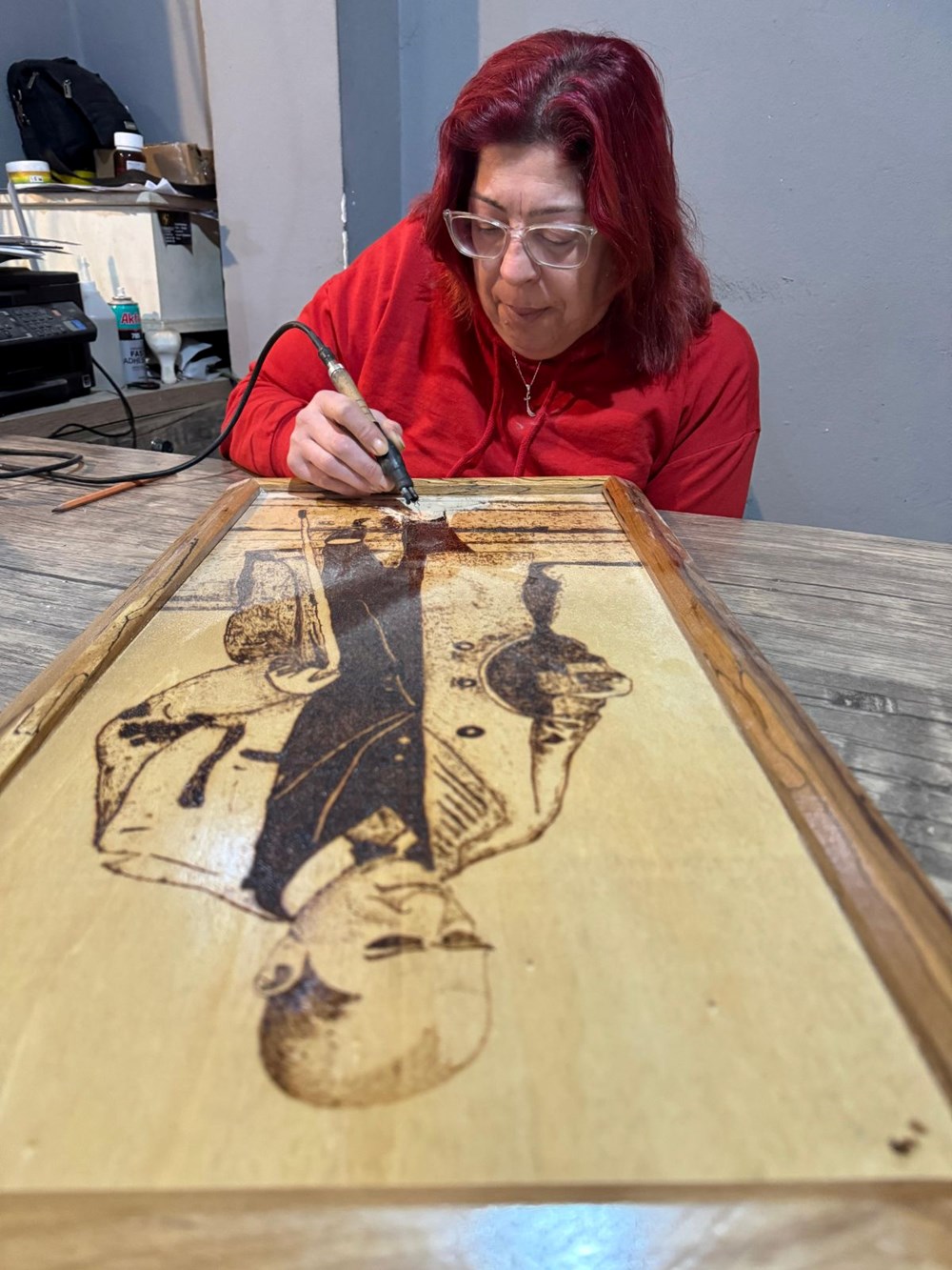 Meme kanseriyle mücadele ederken hobi olarak başladı: Sanatını geliştirdi şimdi atölyesi var - 4