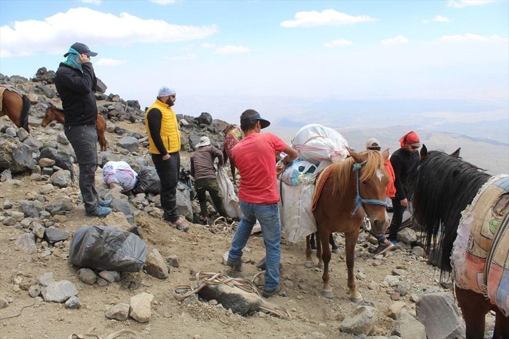 Ağrı Dağı'nda dağcıların en büyük yardımcısı: Türkiye'nin yerli 'şerpa'ları - 7