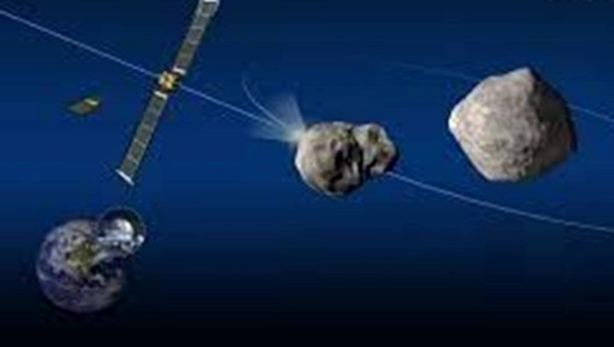 NASA saatler sonra 11 milyon kilometre ötedeki asteroidi vuracak