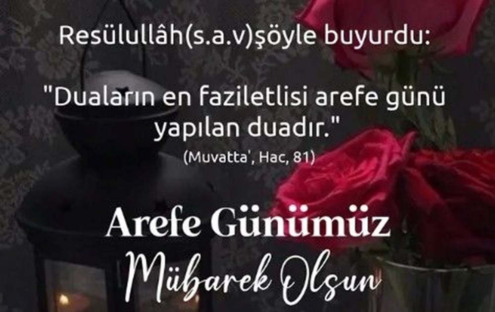 Arefe günü kutlama mesajları 2025: Kurban Bayramı arefe günü yazılı ve resimli mesajları ile sözleri - 7