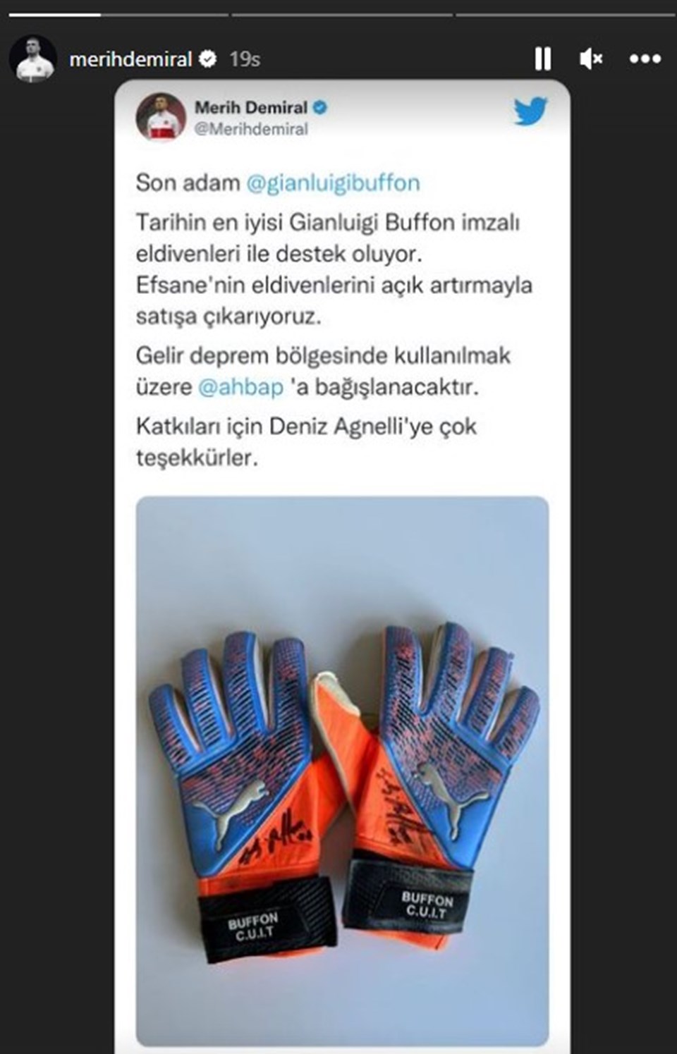 Merih Demiral'ın forma kampanyasındaki bağış 7,5 milyon lirayı aştı - 1