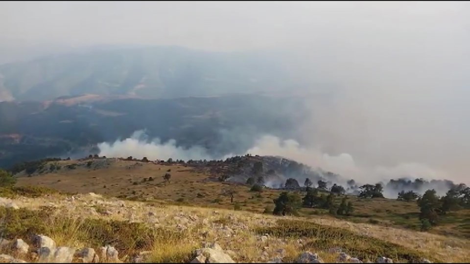 Bursa, Hatay ve Amasya'da alevlerle mücadele: Kara yolu ulaşılma kapatıldı - 5