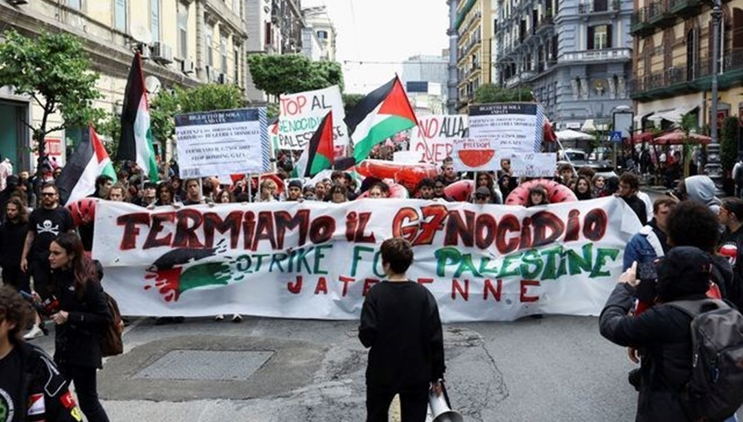 G7 dışişleri bakanlarına İsrail protestosu: "Soykırımı durdurun"