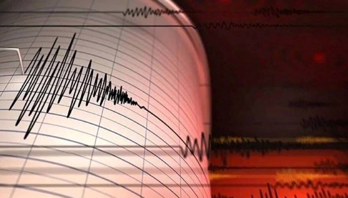 Ege'de 3,4 büyüklüğünde deprem