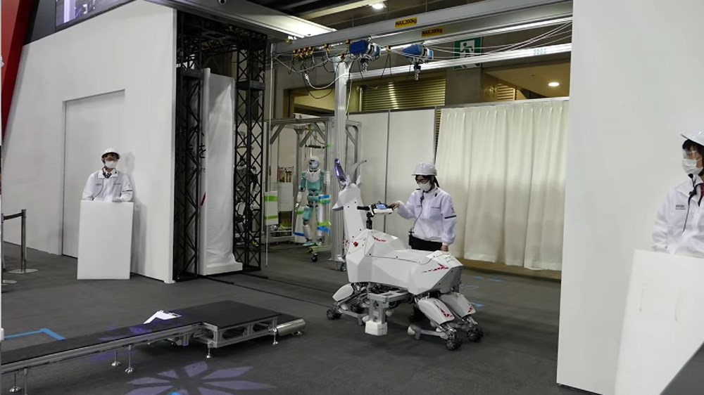 Japonya'da 100 kilogram yük taşıyabilen keçi şeklinde robot tasarlandı - 5