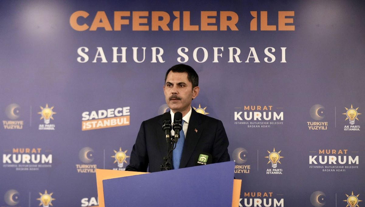 Murat Kurum: Mesele İstanbul, mesele İstanbul’un geleceği