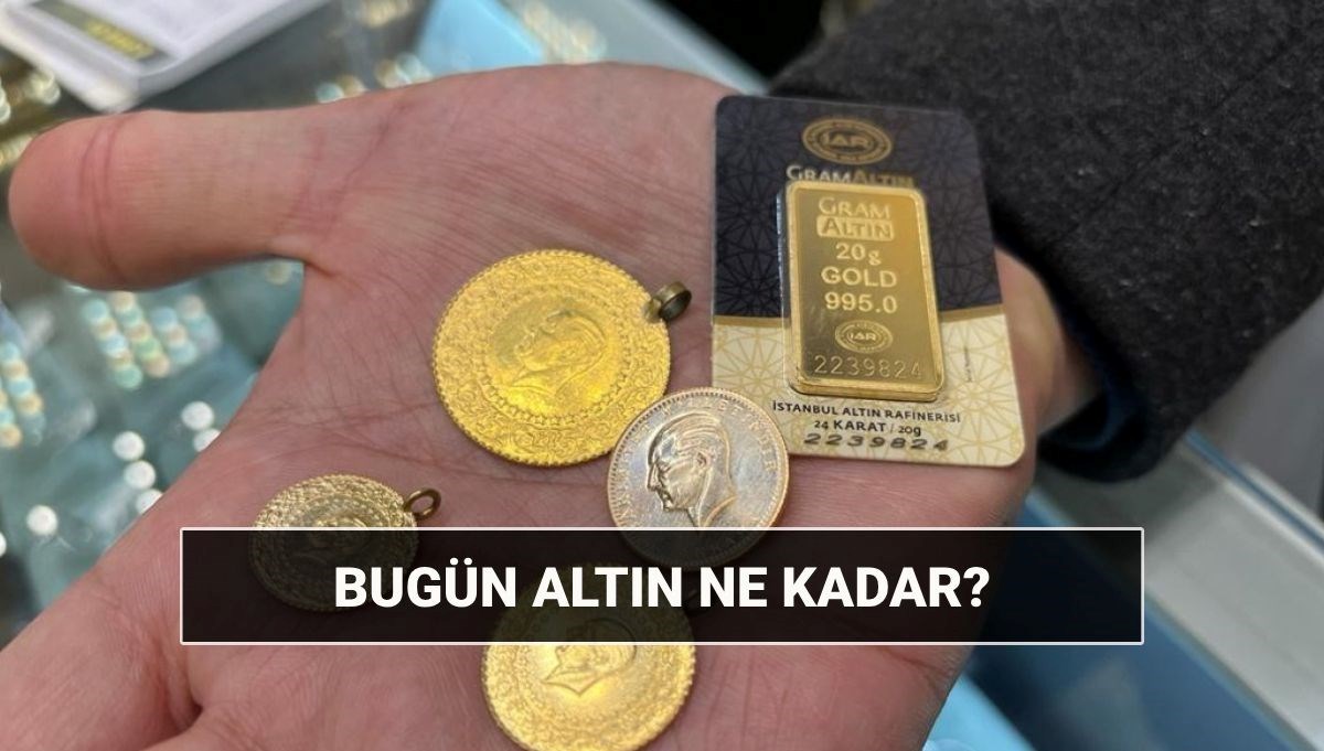 Bugün altın ne kadar? 29 Nisan son dakika gram ve çeyrek altın fiyatı