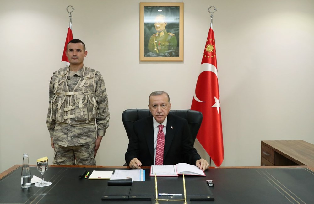 Cumhurbaşkanı Erdoğan'dan Katar'daki Türk birliğine ziyaret - 5